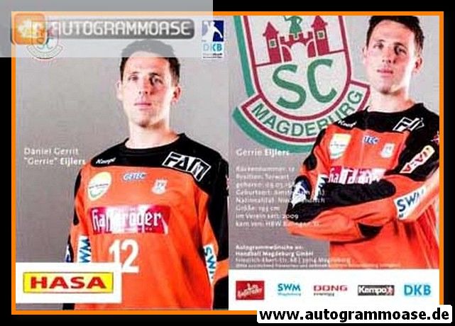 AK Handball | SC Magdeburg | 2012 | Daniel Gerrit EIJLERS