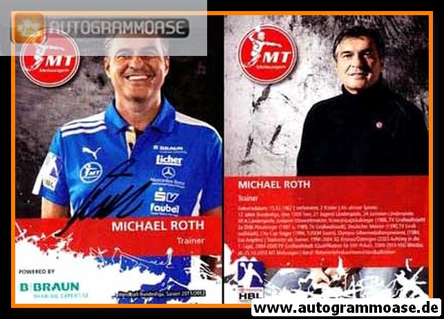 Autogramm Handball | MT Melsungen | 2011 | Michael ROTH