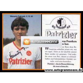 Autogramm Fussball | 1. FC Nürnberg | 1984 | Wenanty FUHL