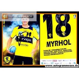 Autogramm Handball | Rhein-Neckar Löwen | 2011 | Bjarte MYRHOL