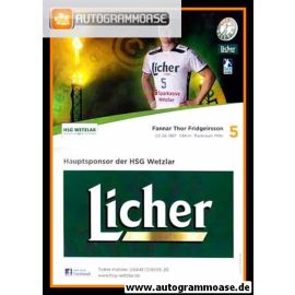 AK Handball | HSG Wetzlar | 2012 | Fannar Thor FRIDGEIRSSON