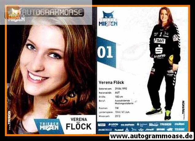 Autogramm Handball (D) | DJK/MJC Trier | 2014 | Verena FLÖCK