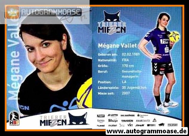 Autogramm Handball (D) | DJK/MJC Trier | 2013 | Megane VALLET