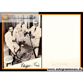 Autogramme Schlager | SCHEFFEL-TRIO | 1960er (Portrait SW)