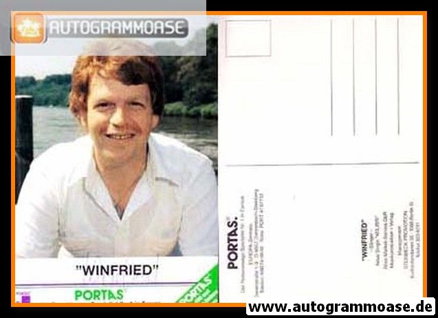 Autogramm Schlager | WINFRIED | 1989 "Kolibri" (Portas)