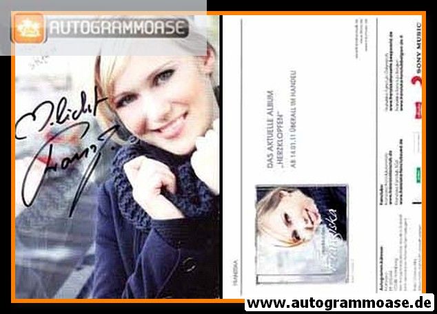 Autogramm Schlager | STEPHANIE (Kinderstar) | 2011 "Herzklopfen" (Portrait Color Sony)