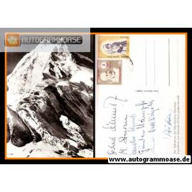 Autogramme Bergsteigen | SCHWÄBISCHE HIMALAYA EXPEDITION | 1980er (8 AG)