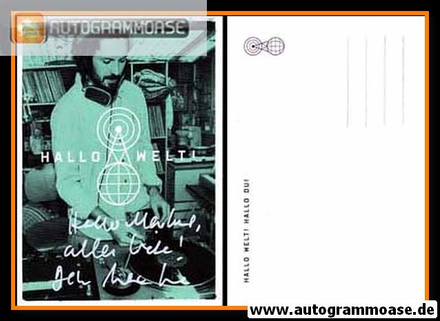 Autogramm Rap | Max HERRE | 2012 "Hallo Welt"