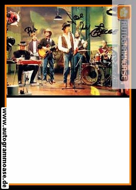 Autogramme Musik | UNBEKANNT | 1980er (Foto Band)