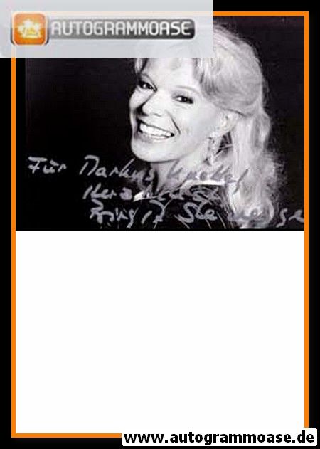 Autogramm Schauspieler | Birgit STEINEGGER | 1990er Foto (Portrait SW)