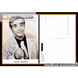 Autogramm Schlager | Fredy BROCK | 1970er (Portrait SW)