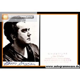 Autogramm Schauspieler | Hans DEISER (?) | 1970er (Portrait SW)