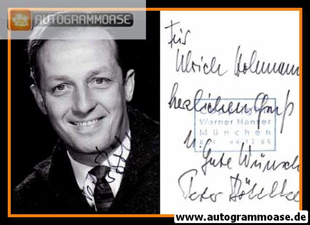 Autogramm Schauspieler | Peter BÖHLKE | 1970er (Portrait SW)