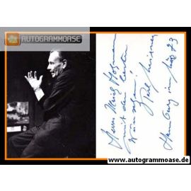 Autogramm Schauspieler | Hans GUY (?) | 1970er (Portrait SW)