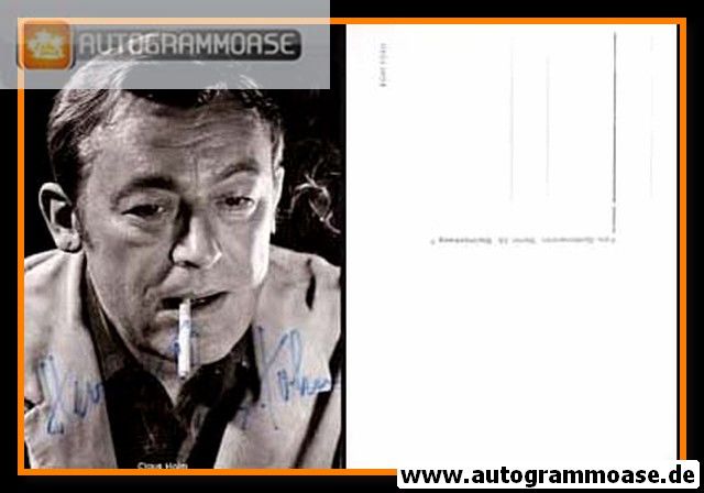 Autogramm Schauspieler | Claus HOLM | 1970er (Portrait SW) Güldemeister