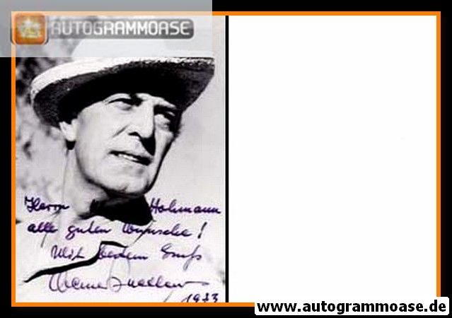 Autogramm Schauspieler | Werner FÜTTERER | 1970er (Portrait SW)
