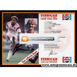 Autogramm Fussball | 1. FC Nürnberg | 1987 | Hans-Jürgen BRUNNER