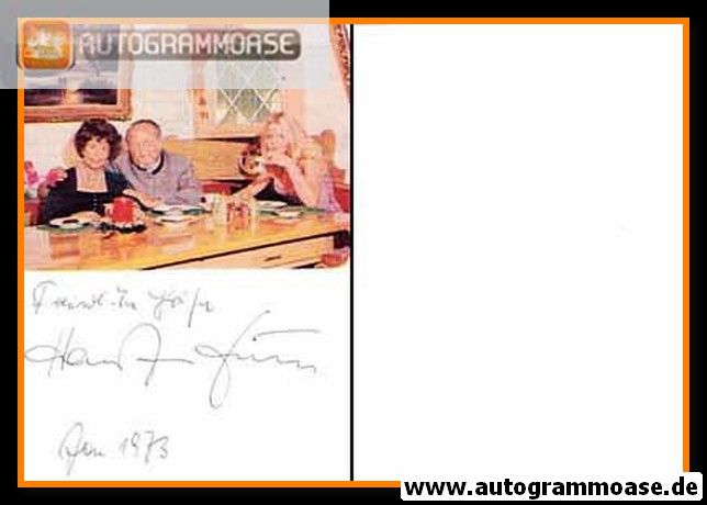 Autogramm Schauspieler | UNBEKANNT 010 | 1970er (Autograph)