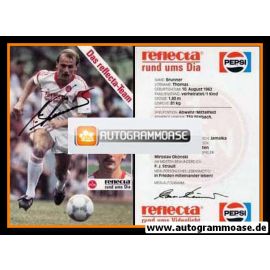 Autogramm Fussball | 1. FC Nürnberg | 1987 | Thomas BRUNNER
