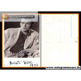 Autogramm Schauspieler | Herbert WILK | 1940er (Portrait SW) UFA A3421