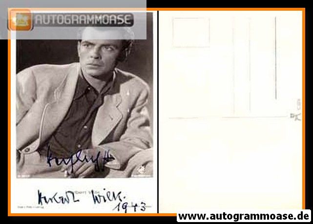 Autogramm Schauspieler | Herbert WILK | 1940er (Portrait SW) UFA A3421