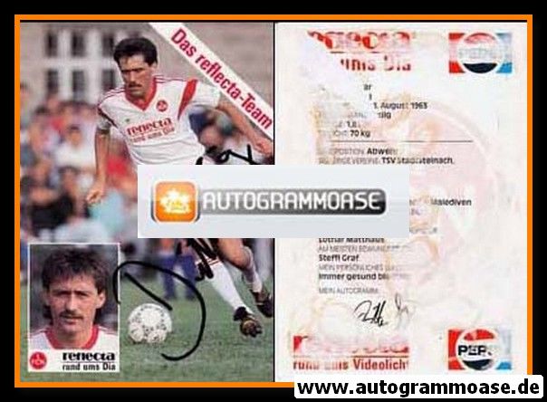 Autogramm Fussball | 1. FC Nürnberg | 1987 | Jörg DITTWAR