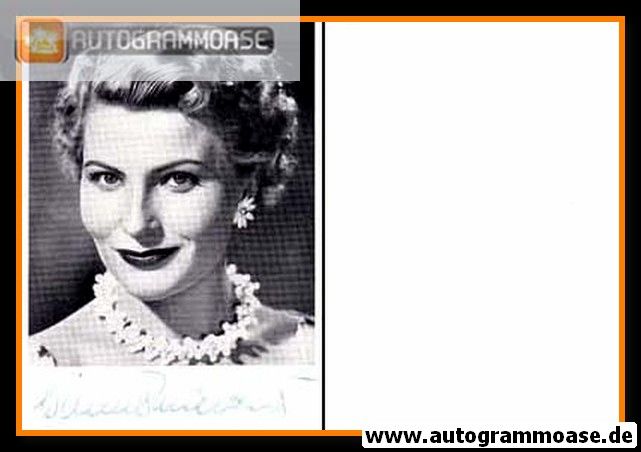 Autogramm Schauspieler | Winnie MARKUS | 1950er (Portrait SW)