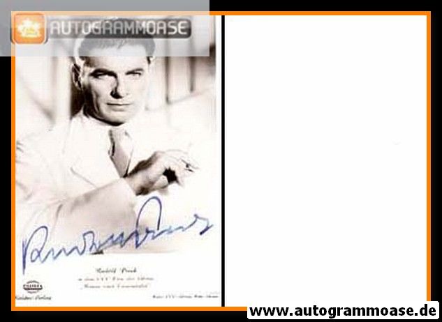Autogramm Film | Rudolf PRACK | 1954 "Roman Eines Frauenarztes" (Gloria)