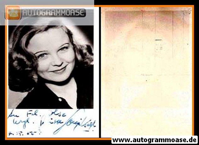 Autogramm Schauspieler | Sonja KOGLER (?) | 1950er (Portrait SW)