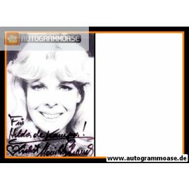 Autogramm Schauspieler | Monika STRAUCH | 1980er (Portrait SW) 