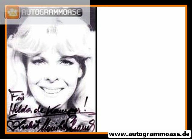 Autogramm Schauspieler | Monika STRAUCH | 1980er (Portrait SW) 