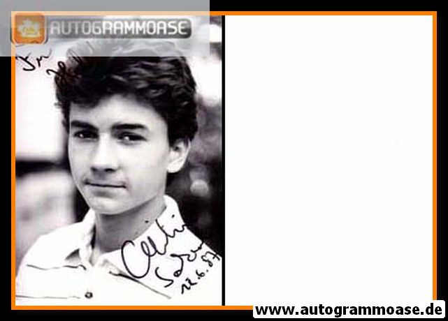 Autogramm Schauspieler | UNBEKANNT 021 | 1980er (Portrait SW)