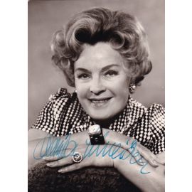 Autogramm Schauspieler | Magda SCHNEIDER | 1980er (Portrait SW) Estorff