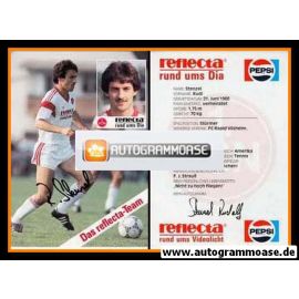 Autogramm Fussball | 1. FC Nürnberg | 1987 | Rudolf STENZEL