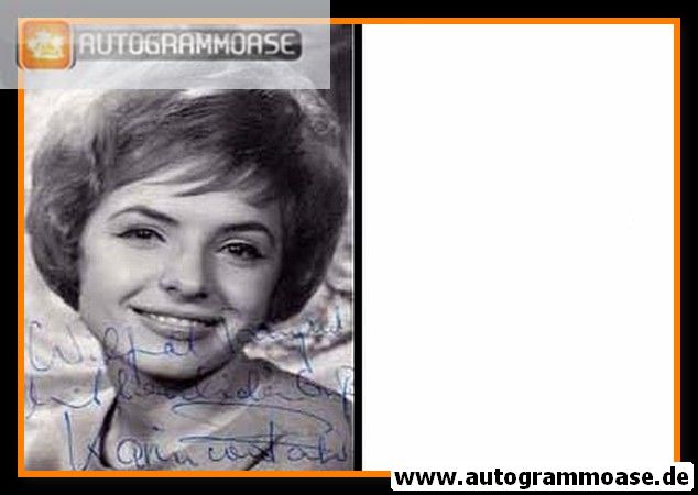 Autogramm Schauspieler | Karin VON FABER | 1970er (Portrait SW)