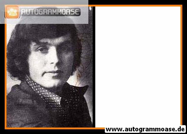 Autogramm Schlager | Pavel NOVAK | 1970er (Portrait SW)