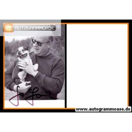 Autogramm Schauspieler | Gert HAUCKE | 1980er (Portrait SW mit Hund)