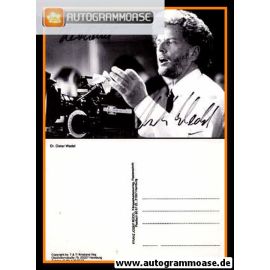 Autogramm Regisseur | Dieter WEDEL | 1980er (Portrait SW Rüdel)