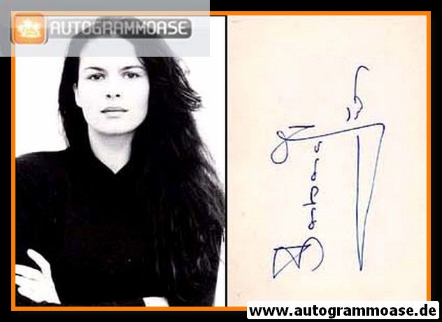 Autogramm Schauspieler | Barbara AUER | 1980er Foto (Portrait SW)