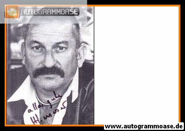 Autogramm Schauspieler | Hans Heinz MOSER | 1980er (Portrait SW)