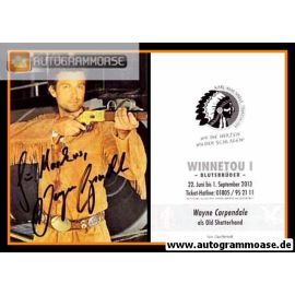 Autogramm Schauspieler | Wayne CARPENDALE | 2013 (Portrait Color) Winnetou