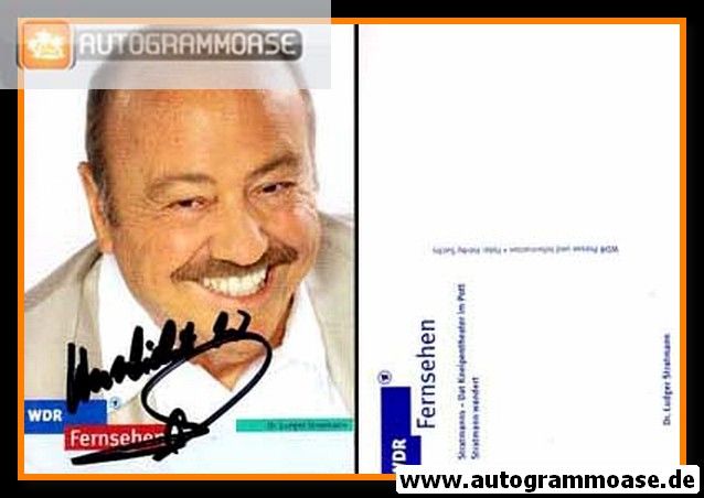 Autogramm TV | WDR | Ludger STRATMANN | 2000er (Kneipentheater)