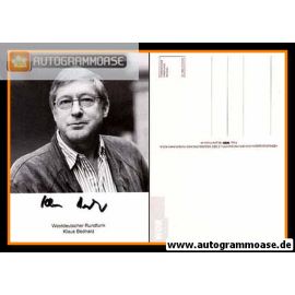Autogramm TV | WDR | Klaus BEDNARZ | 1980er (Portrait SW) 2