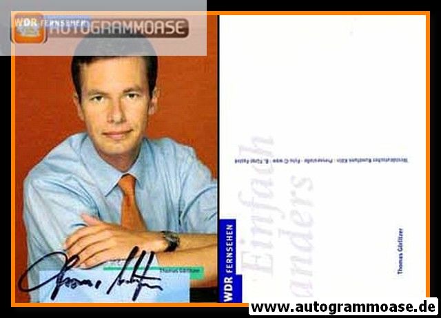 Autogramm TV | WDR | Thomas GÖRLITZER | 2000er (Portrait Color)