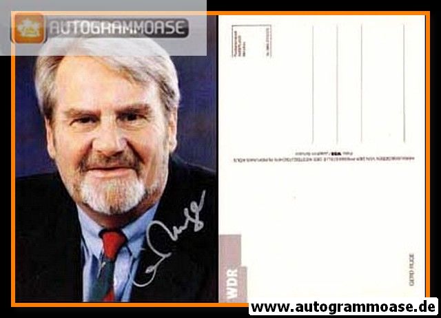Autogramm TV | WDR | Gerd RUGE | 1990er (Portrait Color)