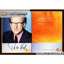 Autogramm TV | ZDF | Theo KOLL | 2000er (Portrait Color) 