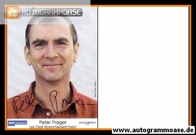Autogramm TV | WDR | Peter PRAGER | 1990er "Die Anrheiner"