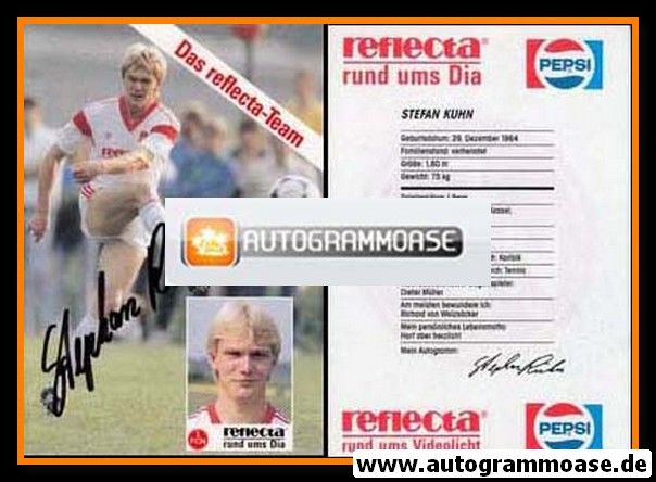 Autogramm Fussball | 1. FC Nürnberg | 1988 | Stefan KUHN