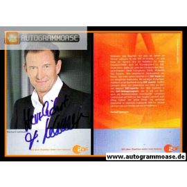 Autogramm TV | ZDF | Norbert LEHMANN | 2000er (Portrait Color)