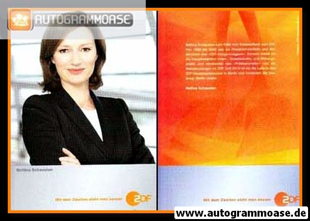 AK TV | ZDF | Bettina SCHAUSTEN | 2010er (Portrait Color)